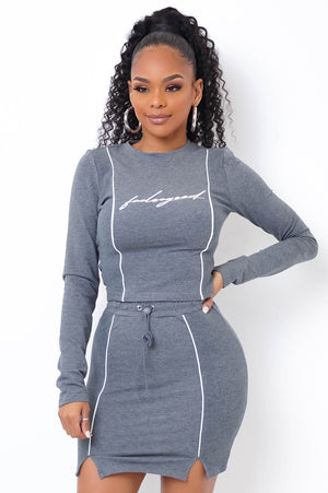 Feels Good Skirt Set