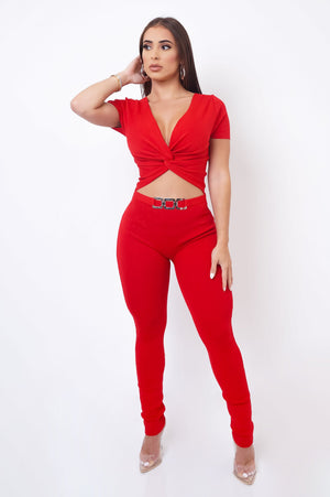 Flamin' Hot Jumpsuit